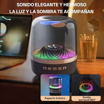 Altavoz portátil Bluetooth con sonido envolvente 3D