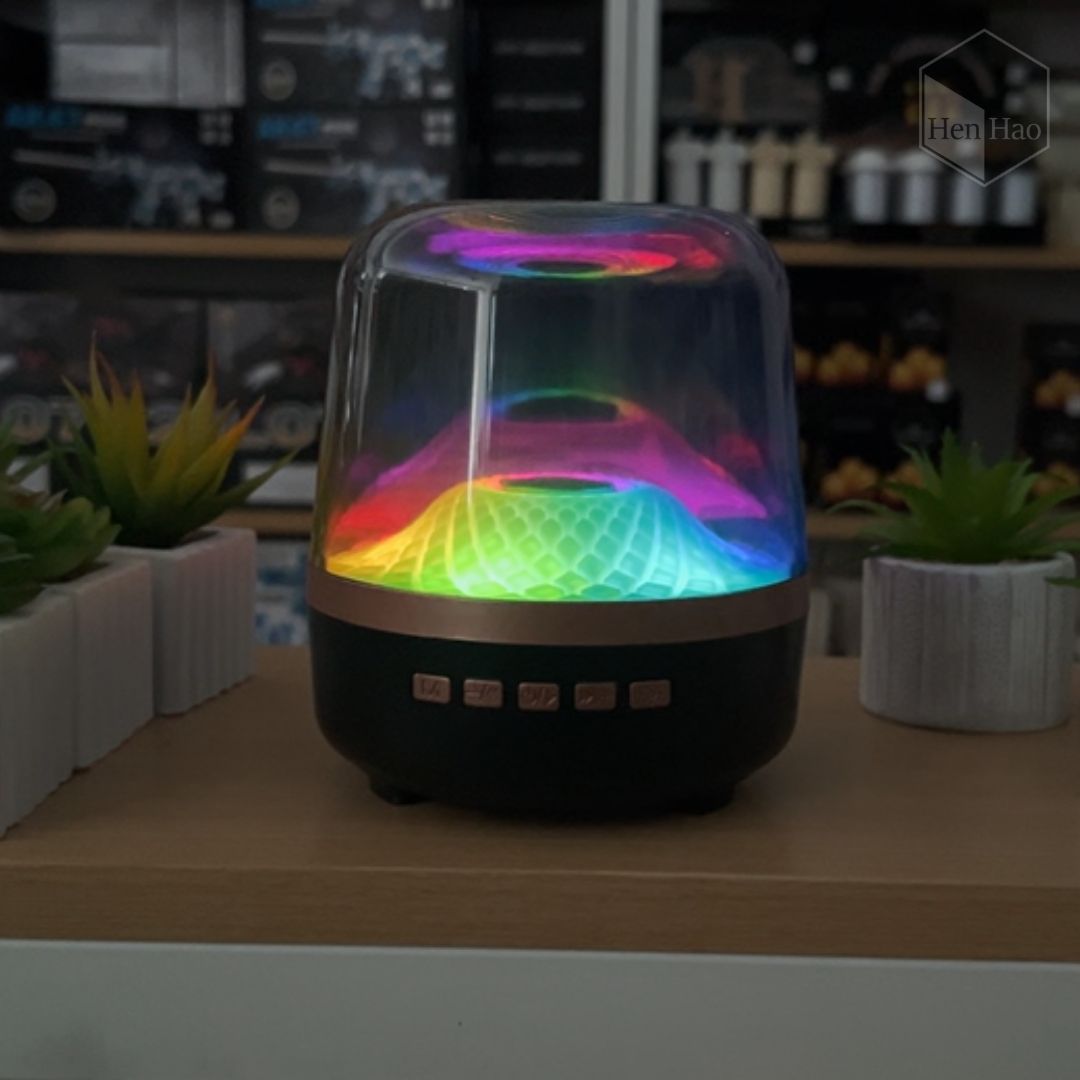 Altavoz portátil Bluetooth con sonido envolvente 3D