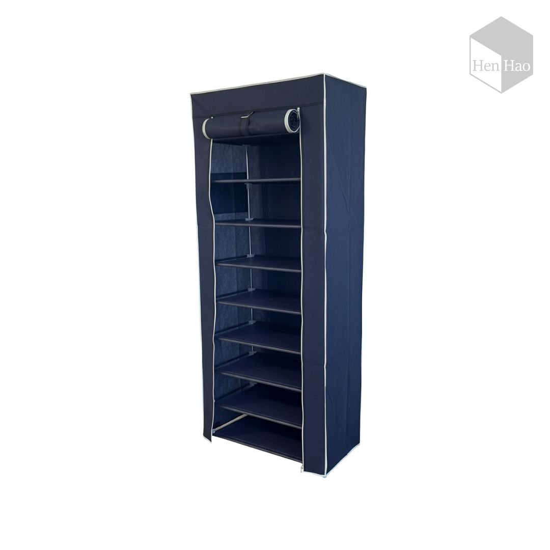 Organizador de zapatos con 9 niveles y funda antipolvo