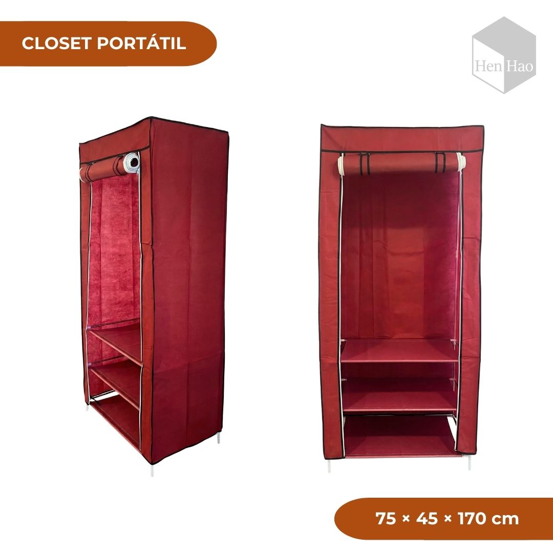 Closet organizador plegable