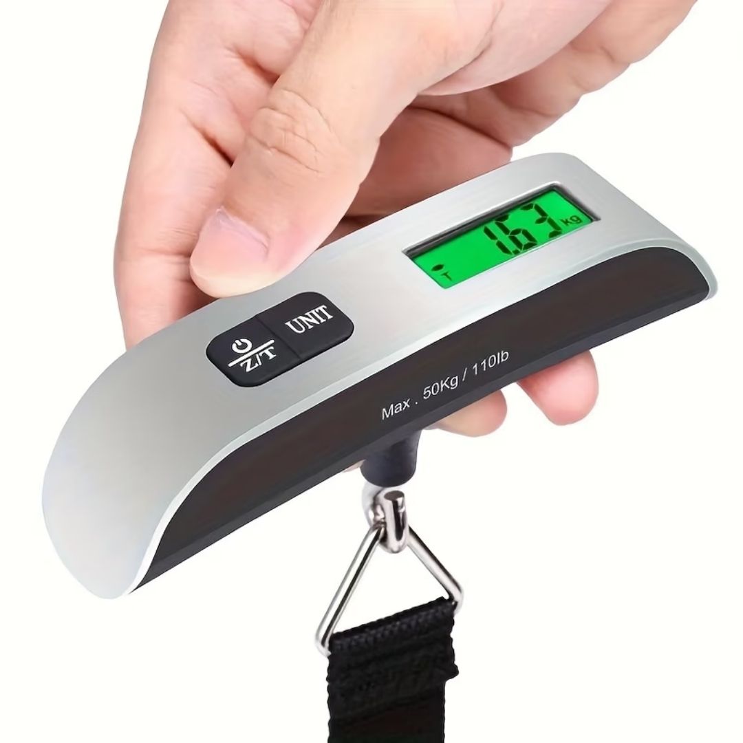 Balanza digital portátil para equipaje hasta 50 kg