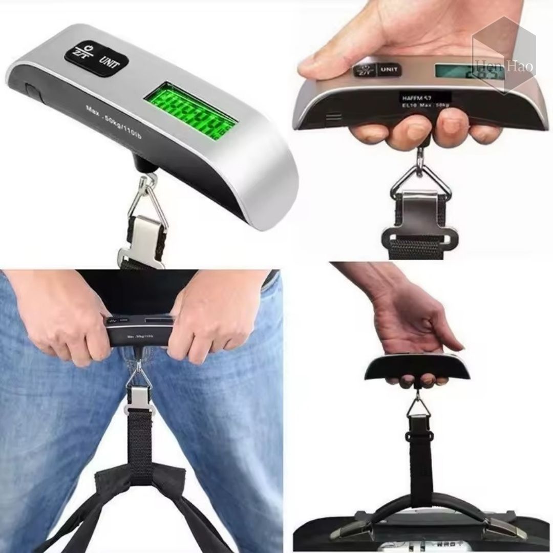 Balanza digital portátil para equipaje hasta 50 kg