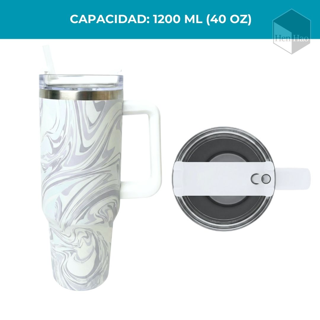 Vaso térmico de acero inoxidable 1200 ml