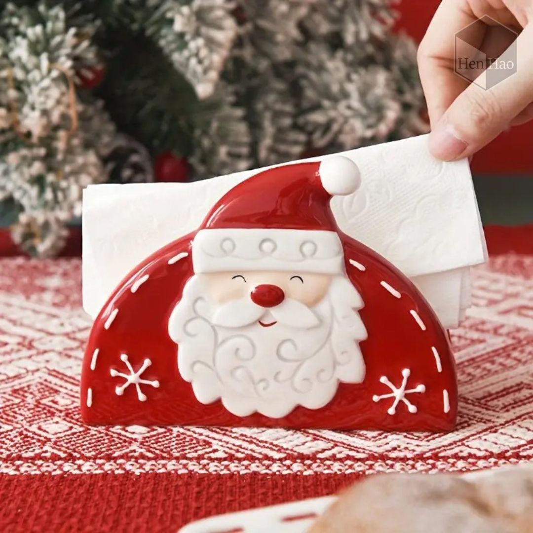 2 Porta servilletas navideño