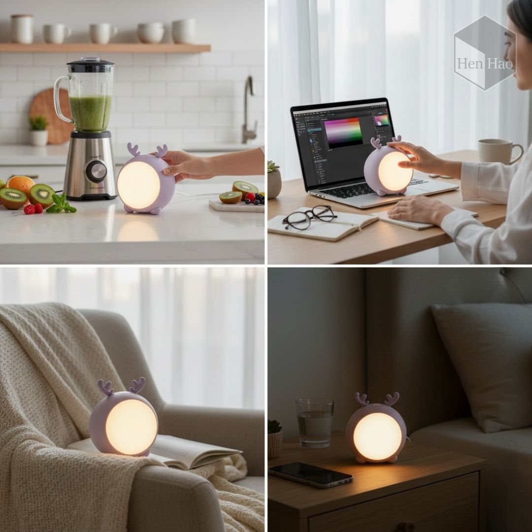 Lámpara nocturna recargable LED