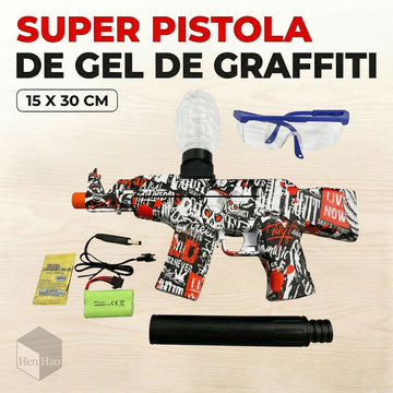 Pistola de juguete AK47 automática con bolas de hidrogel