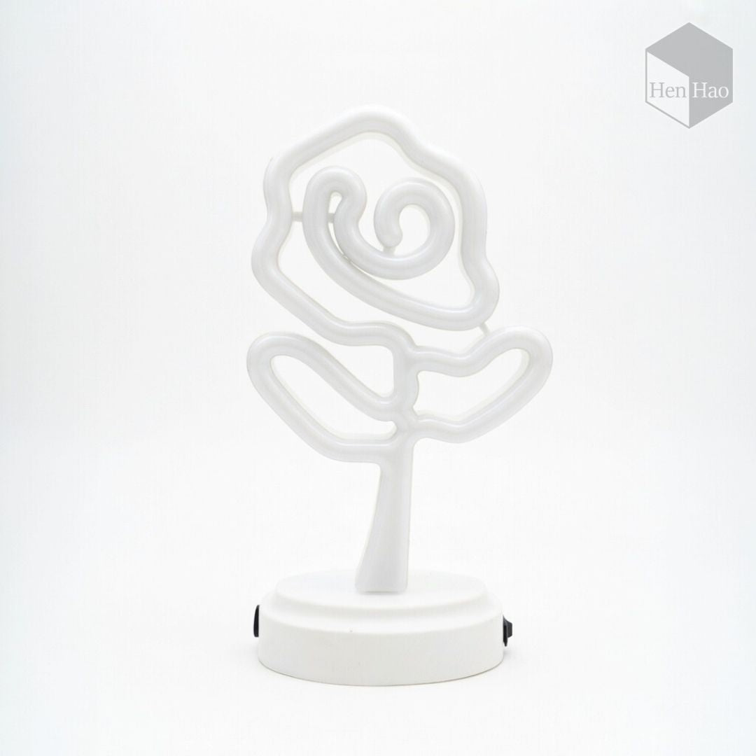 Lámpara decorativa LED en forma de flor