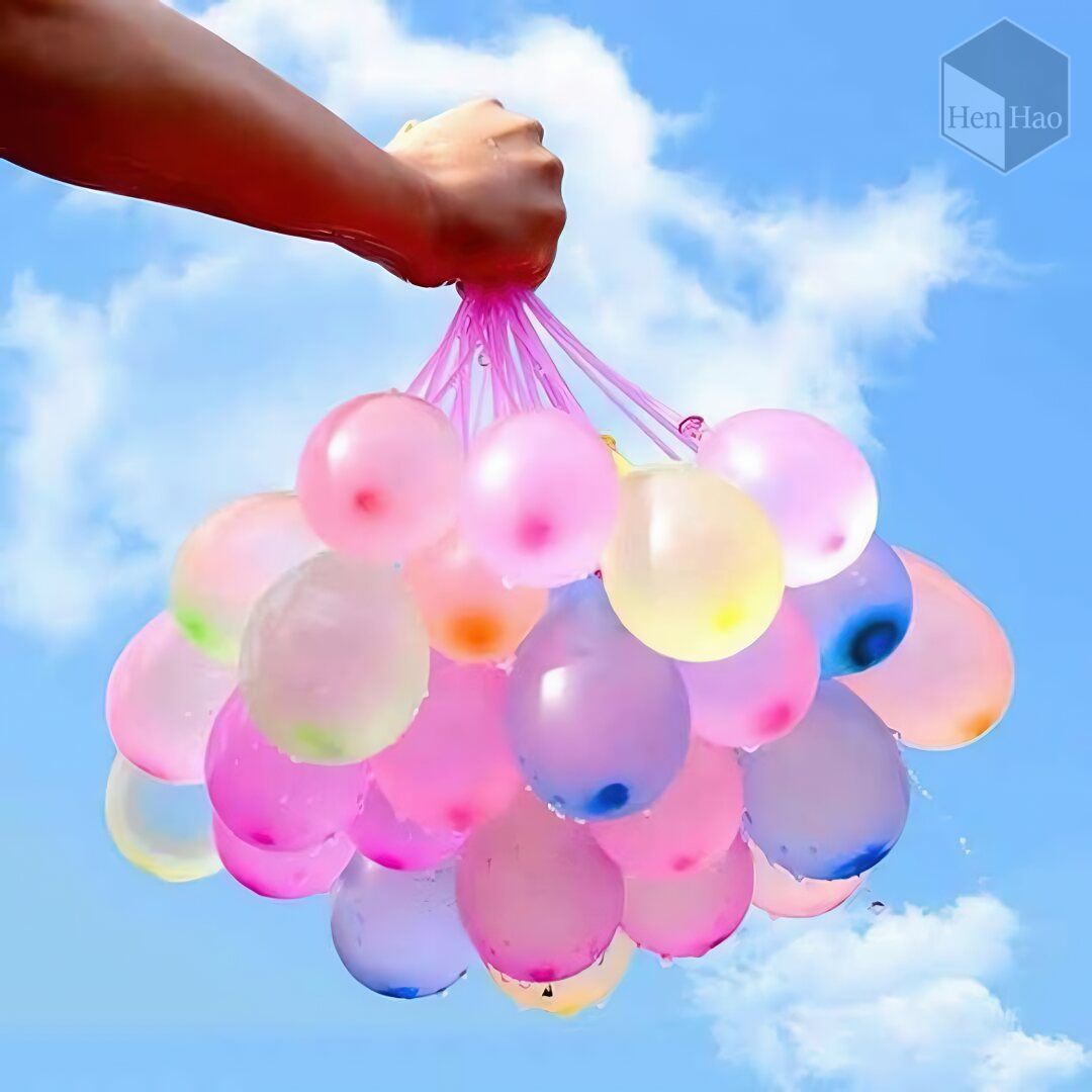 Set de 111 globos de agua automáticos con llenado rápido