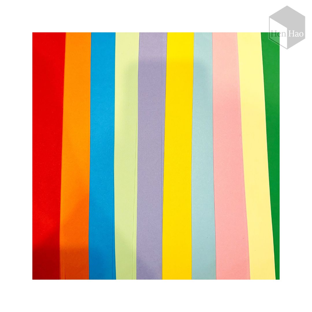 Set de Papel de Colores A4 – 100 hojas surtidas