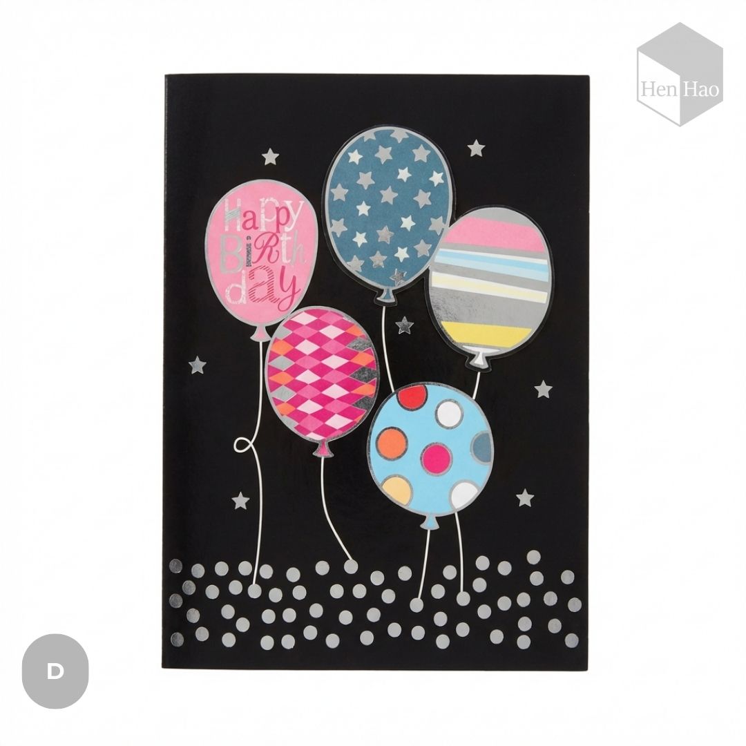 Tarjeta de felicitación de cumpleaños + Musical + Sobre de regalo