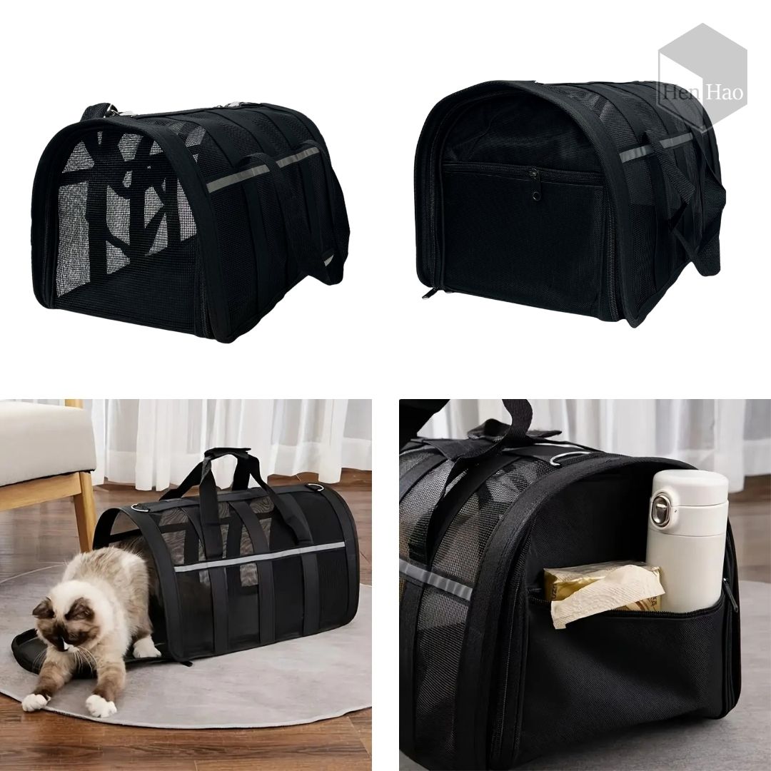 Bolso transportador portátil para mascotas