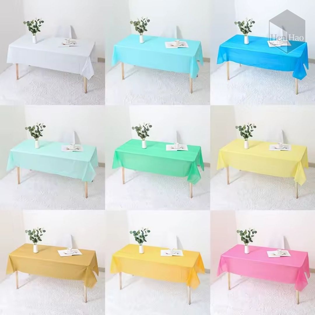 Mantel desechable rectangular 137×183 cm