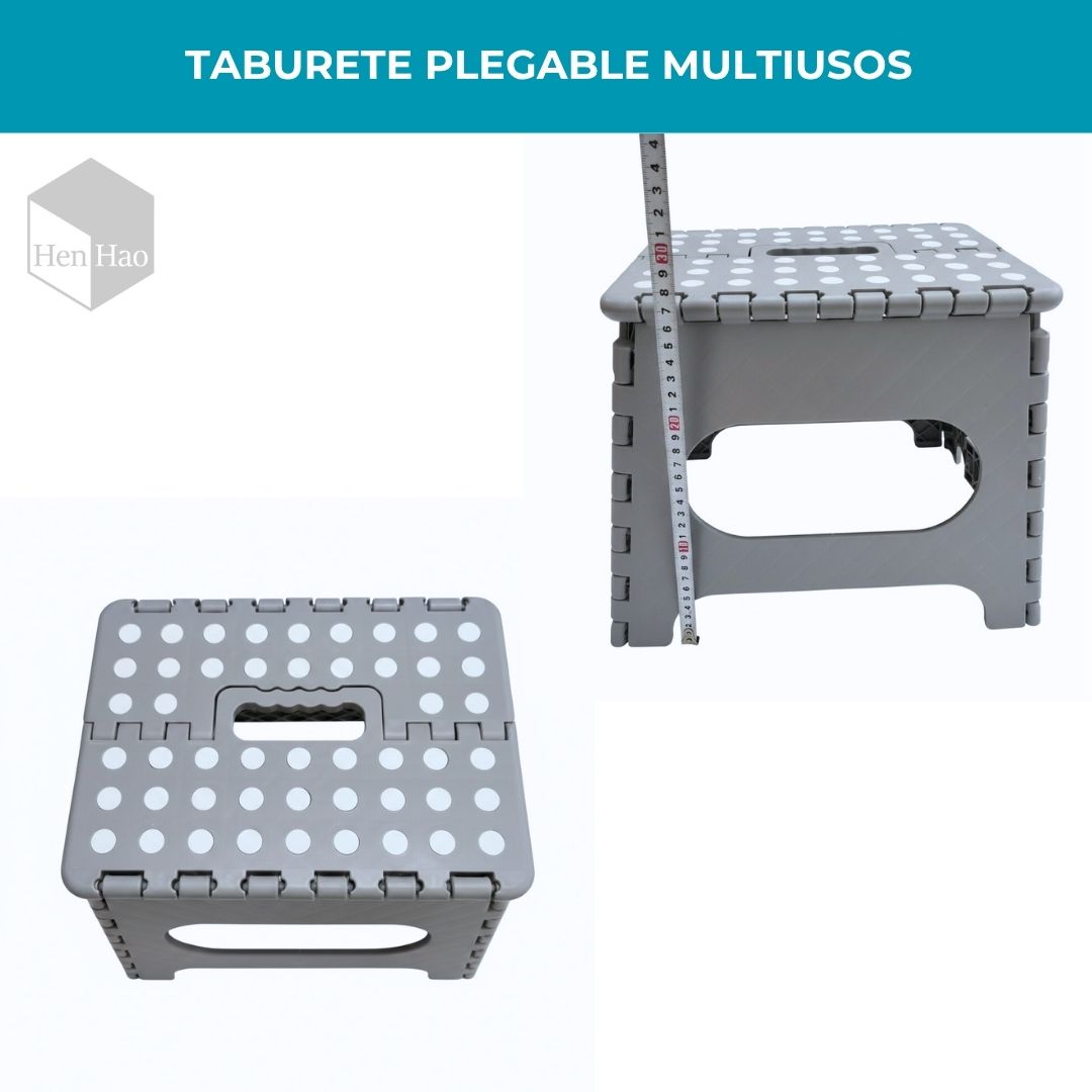 Taburete plegable multiusos