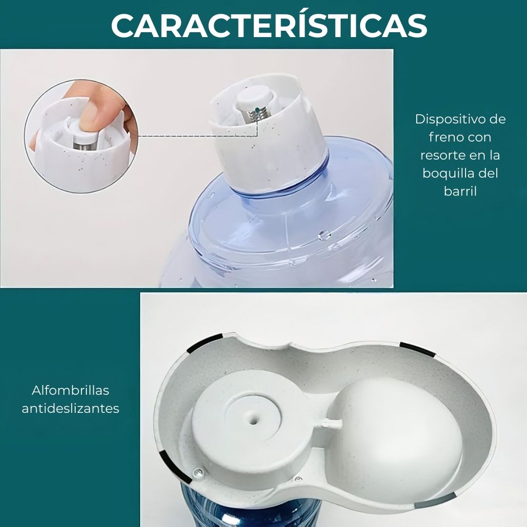 Bebedero automático para mascotas de 3.5 L