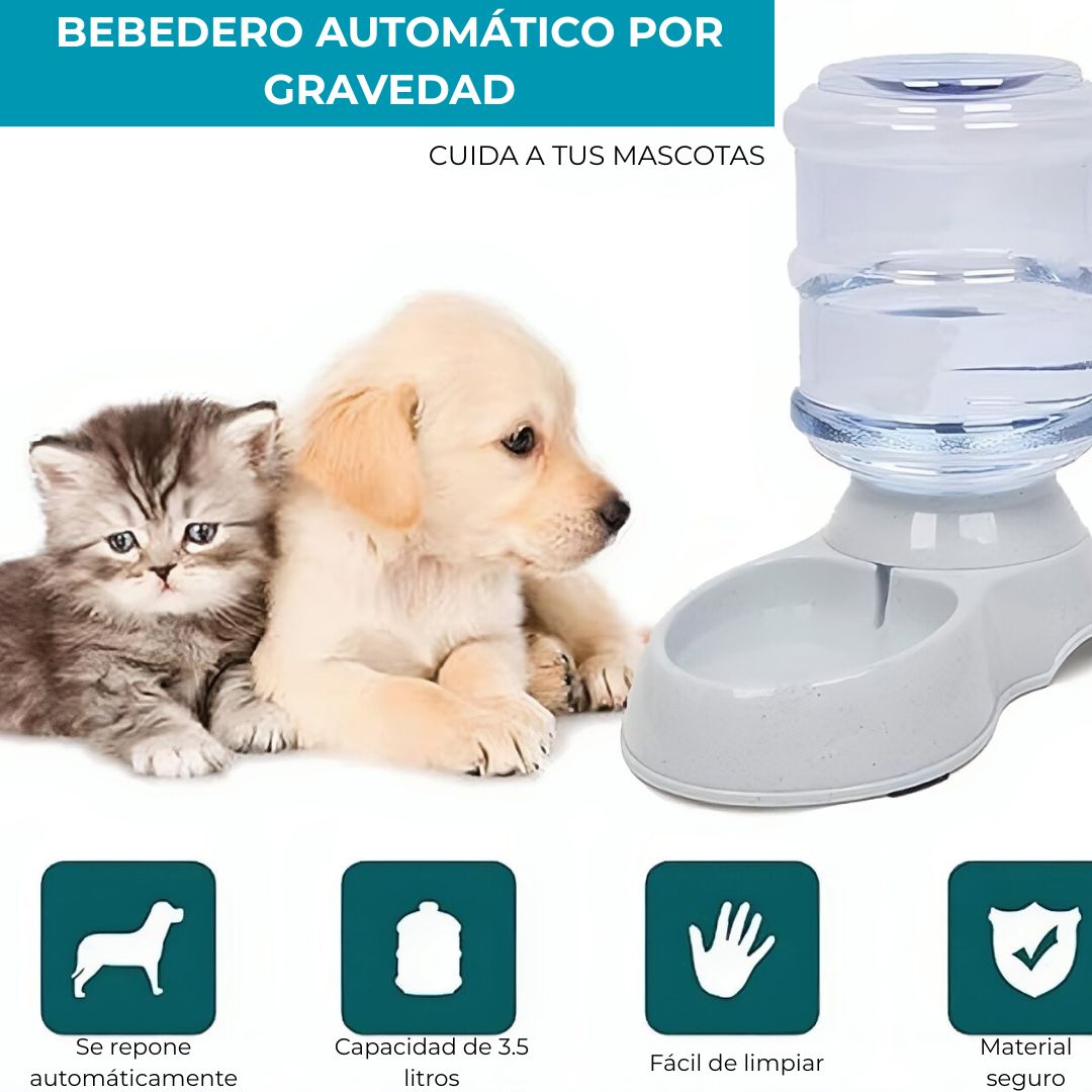 Bebedero automático para mascotas de 3.5 L