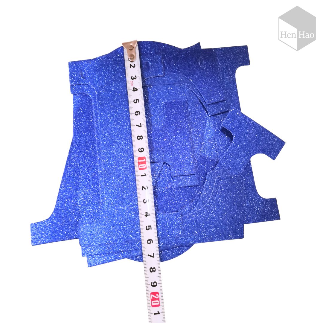 Guirnalda "Feliz Cumpleaños" de cartón glitter