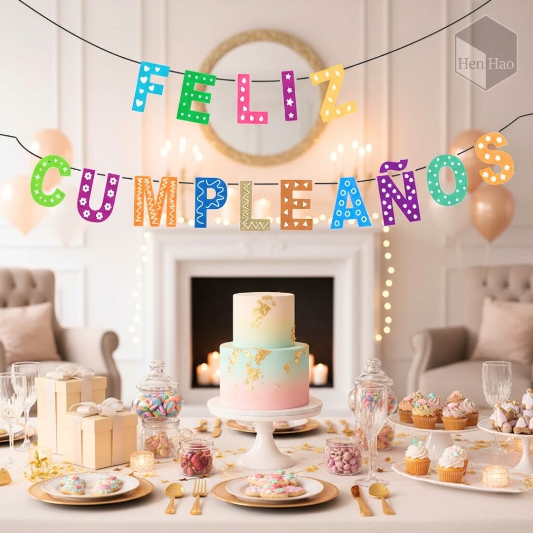 Banderín “Feliz Cumpleaños”