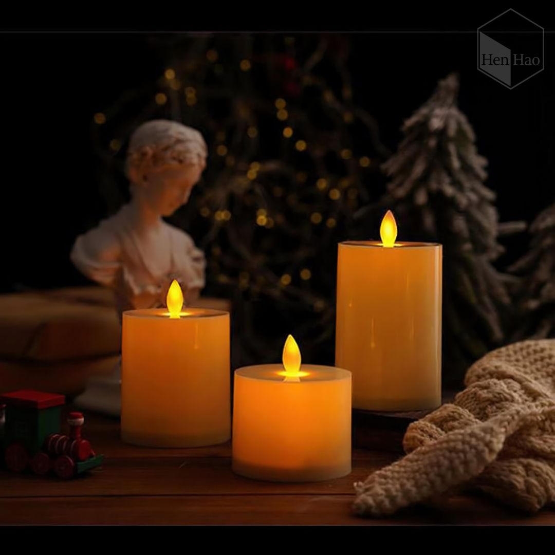 Vela LED Decorativa sin Llama