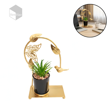 Maceta decorativa suculenta artificial