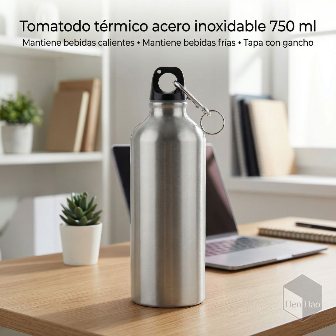 Tomatodo térmico de acero inoxidable 750 ml