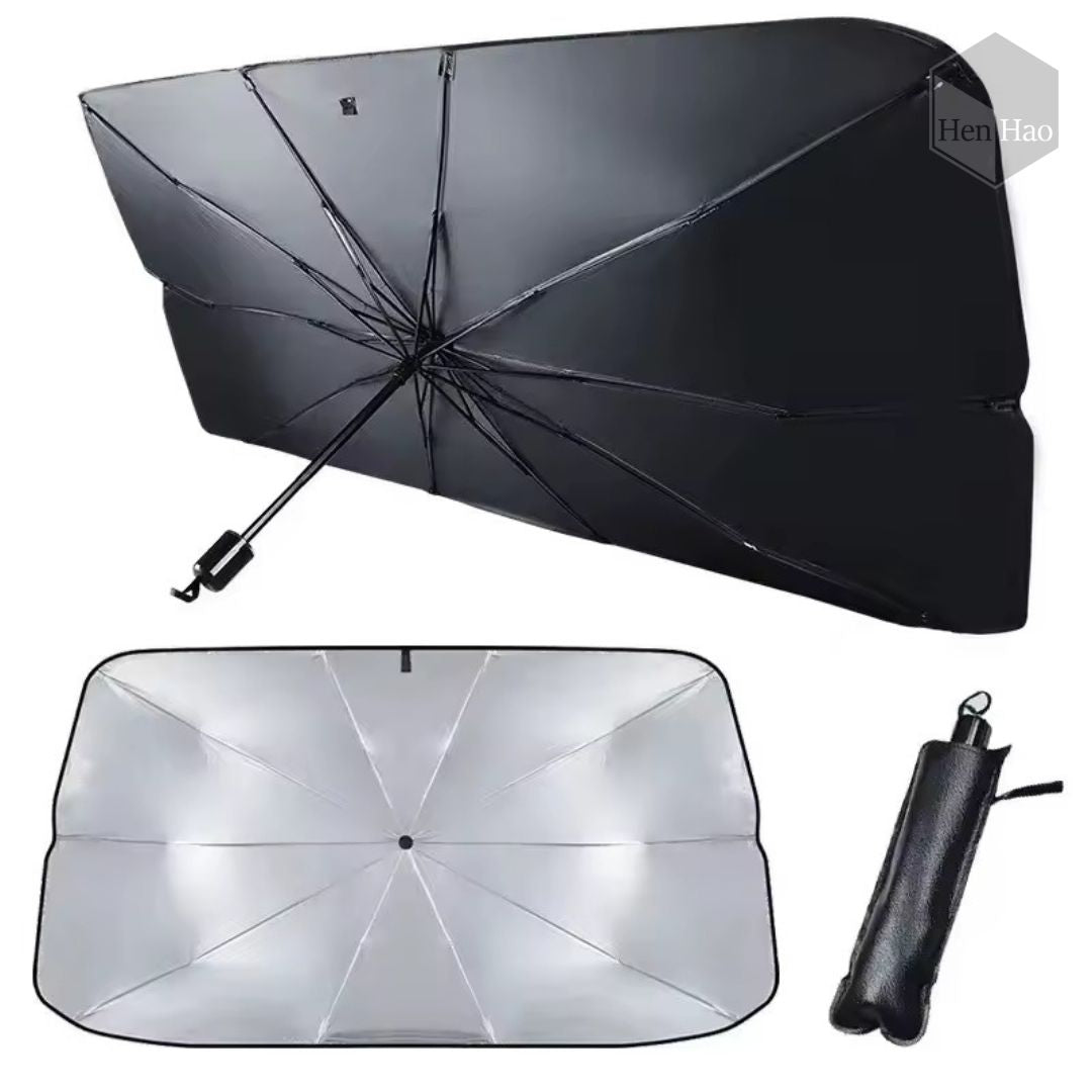 Parasol plegable tipo sombrilla