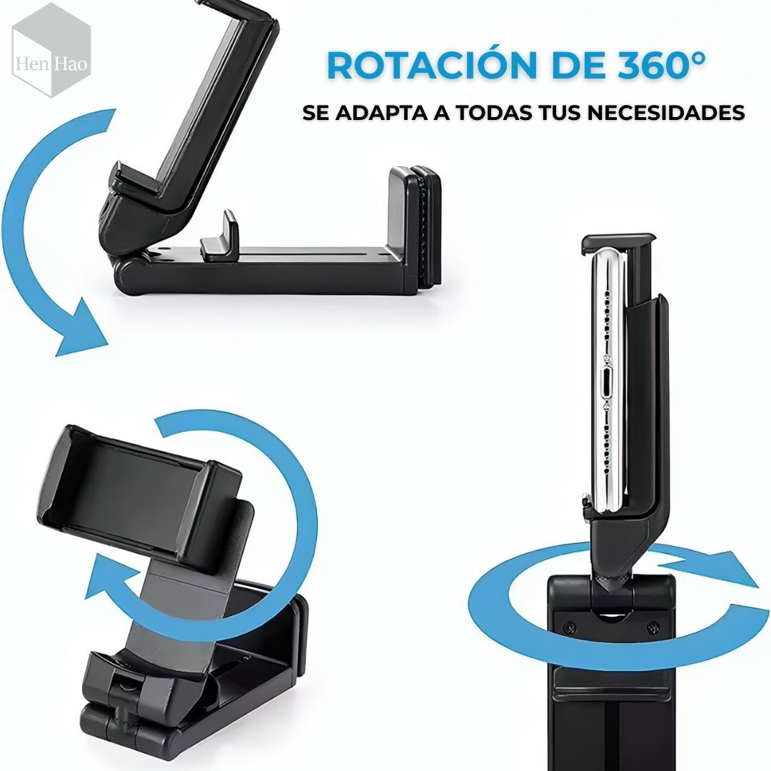 Soporte universal plegable 360° para teléfono celular