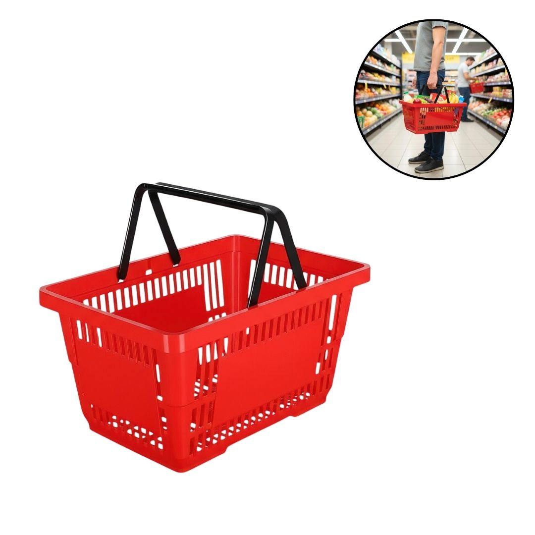 Cesta de Compras de Plástico 20L