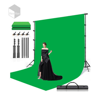 Set de soporte para fondos fotográficos con tela de fondo