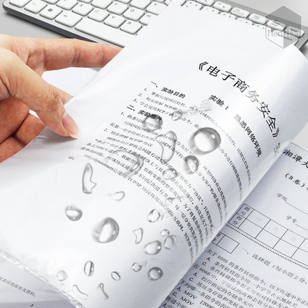 Carpeta con fundas protectoras A4 de polipropileno resistente con 60 hojas internas para organización de documentos en oficina, escuela y hogar