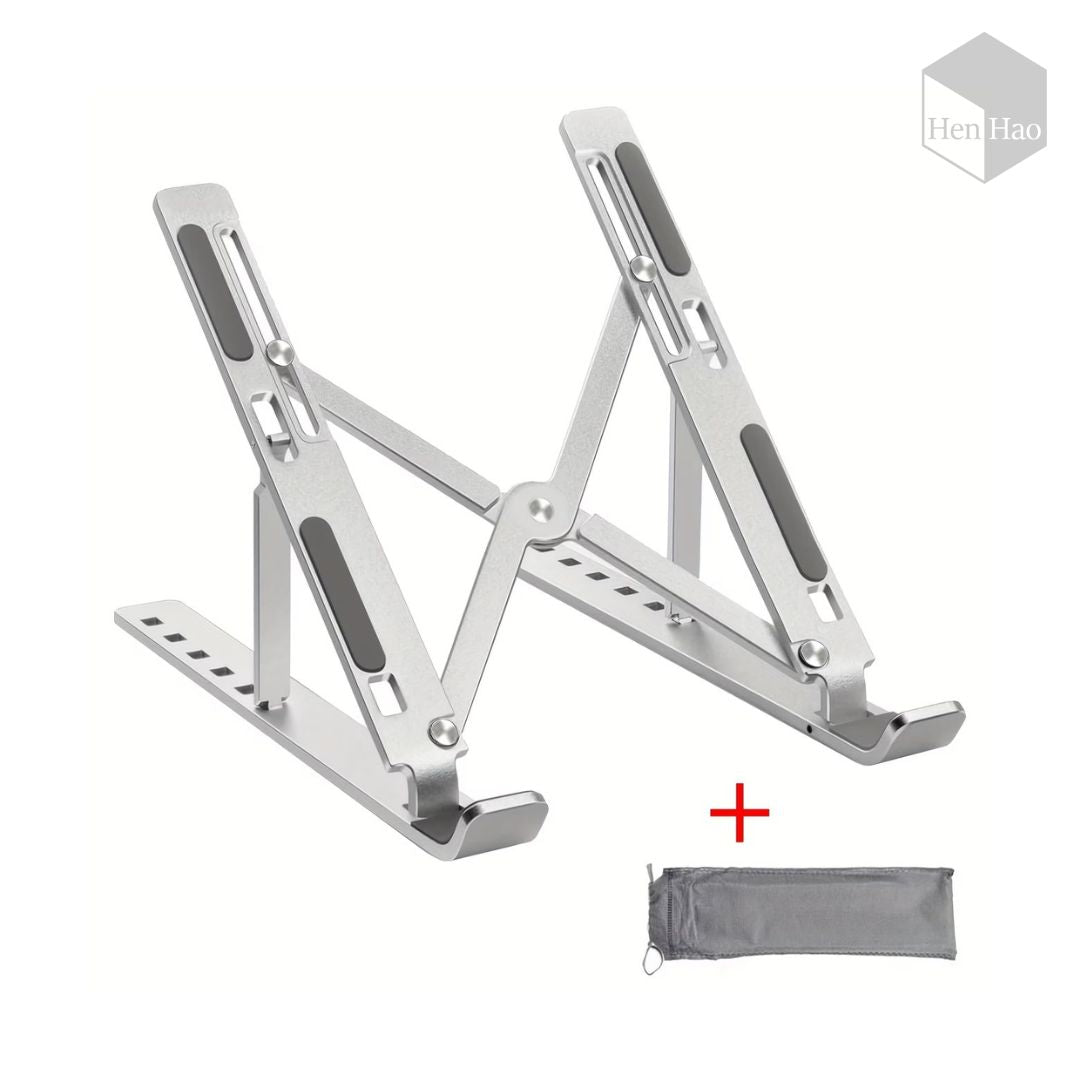 Soporte plegable ajustable de aluminio para laptop