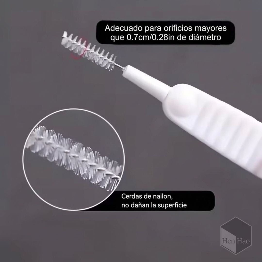 Set de cepillos de limpieza 10 piezas