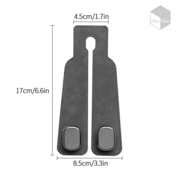 Colgador para respaldo de asiento que organiza bolsos