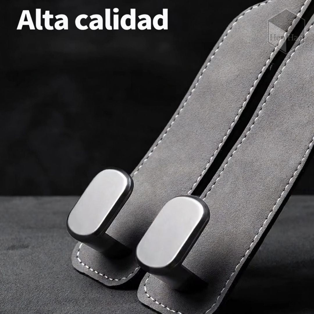 Colgador para respaldo de asiento que organiza bolsos