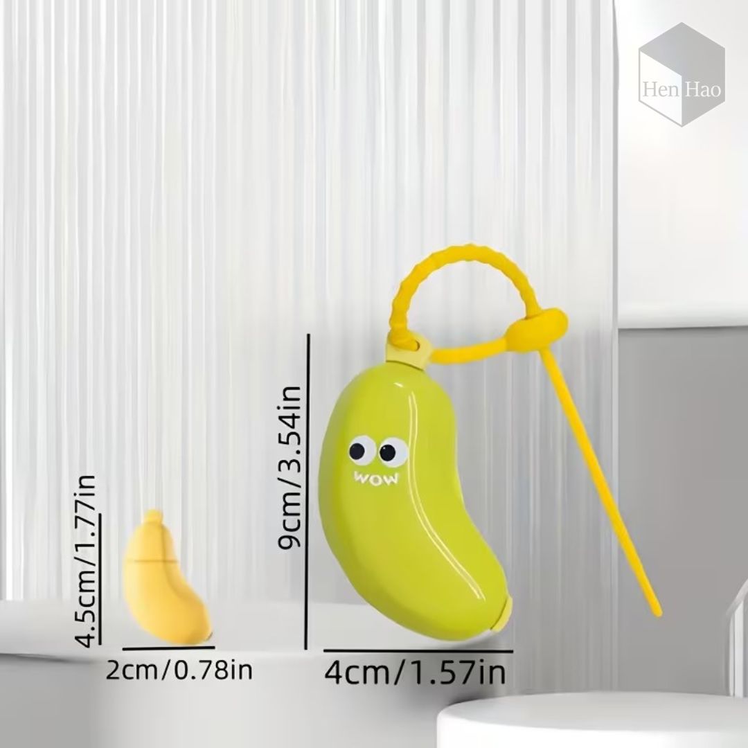 Portacepillo de dientes en forma de plátano