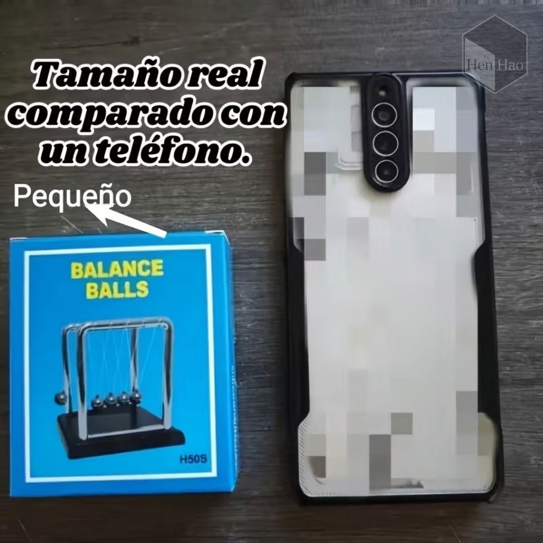 Cuna de Newton pequeña decorativa