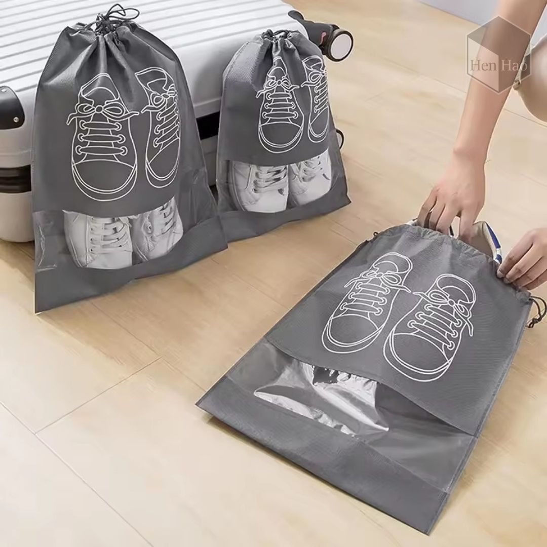 Set de 10 bolsas organizadoras para zapatos 36 × 26.5 cm