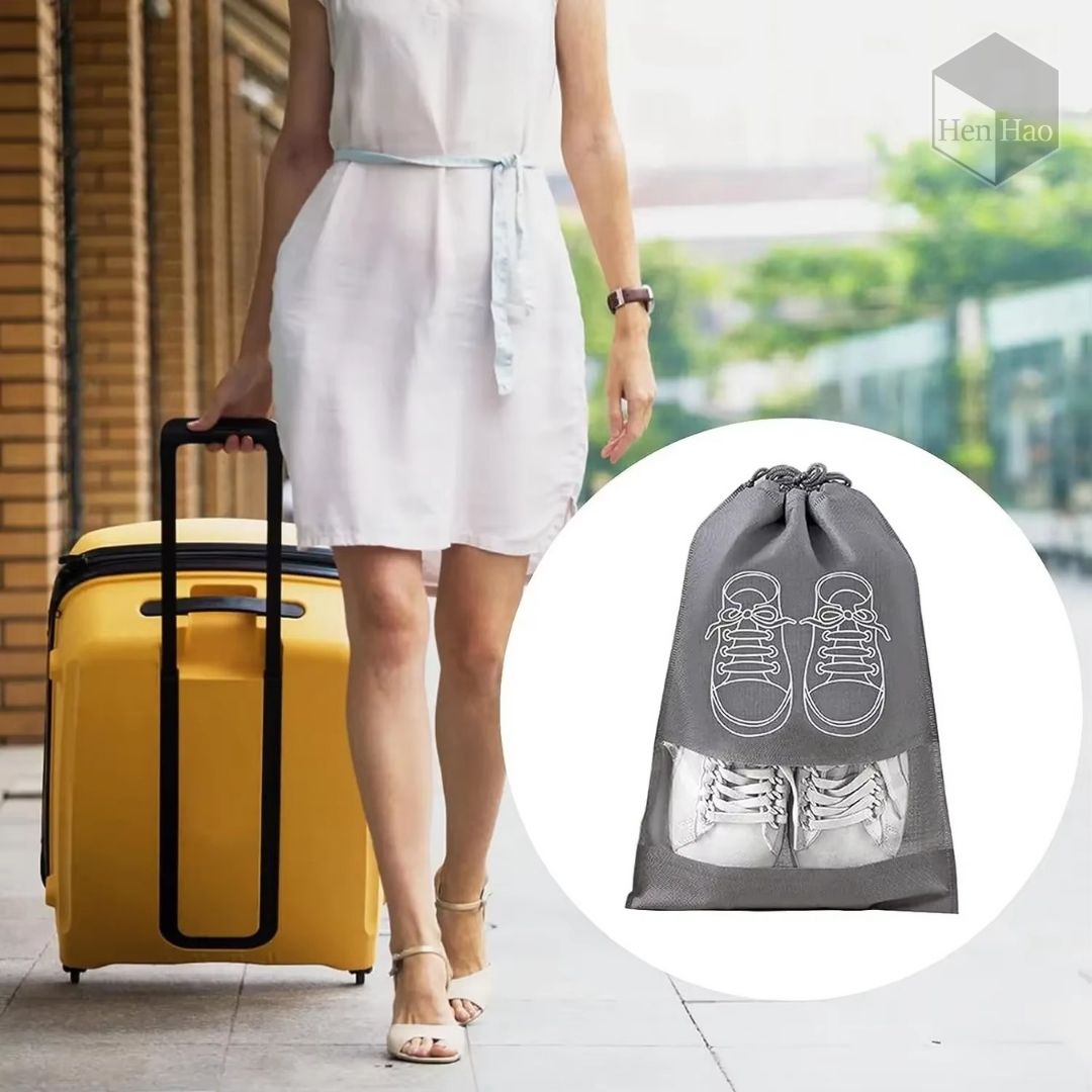 Set de 10 bolsas organizadoras para zapatos 36 × 26.5 cm