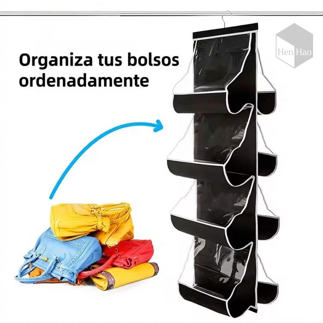Organizador colgante de bolsos
