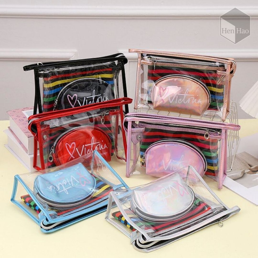 Set organizador de viaje con estuches