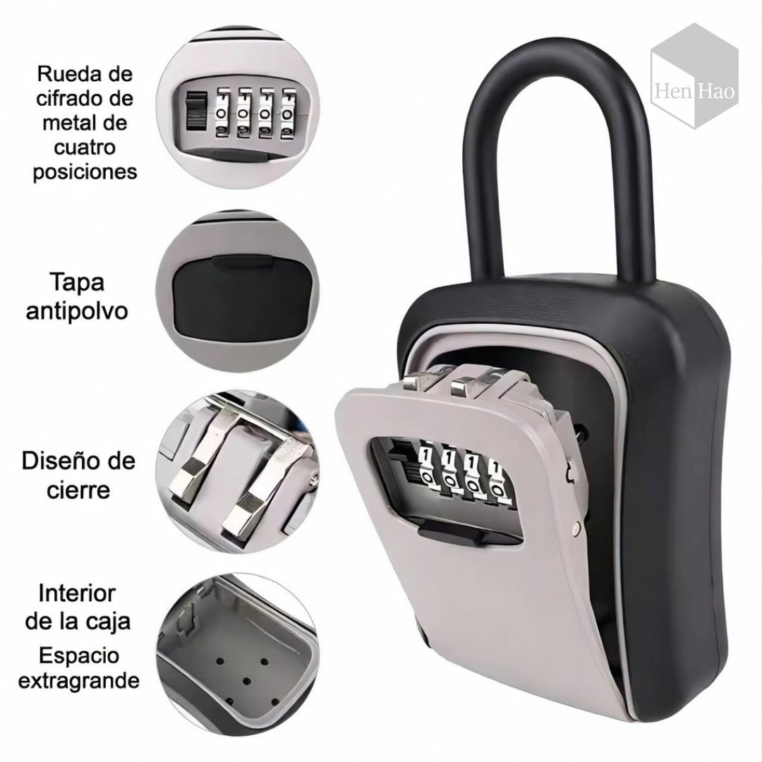 Caja de seguridad para llaves con combinación