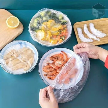 Funda estirable desechable para alimentos