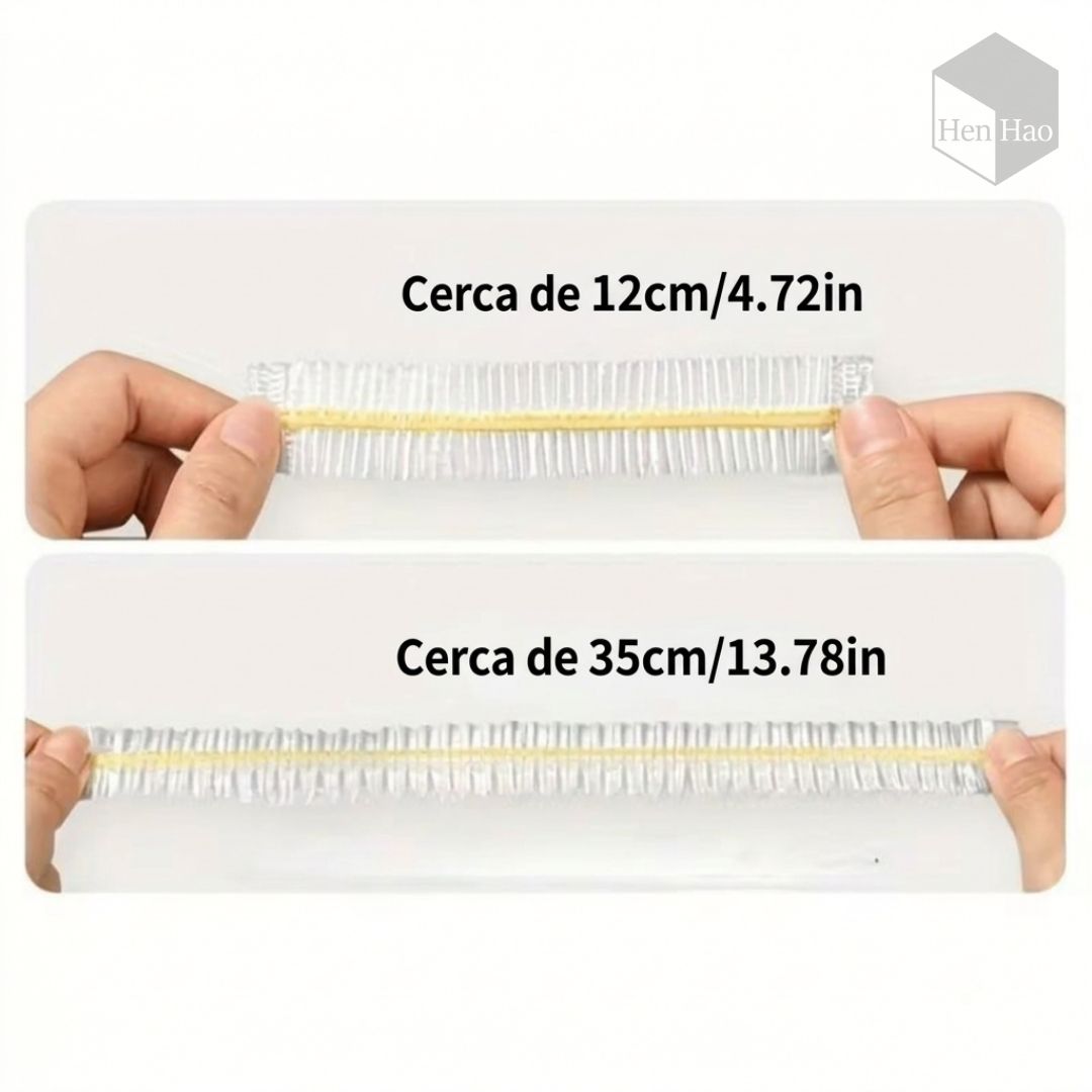 Funda estirable desechable para alimentos