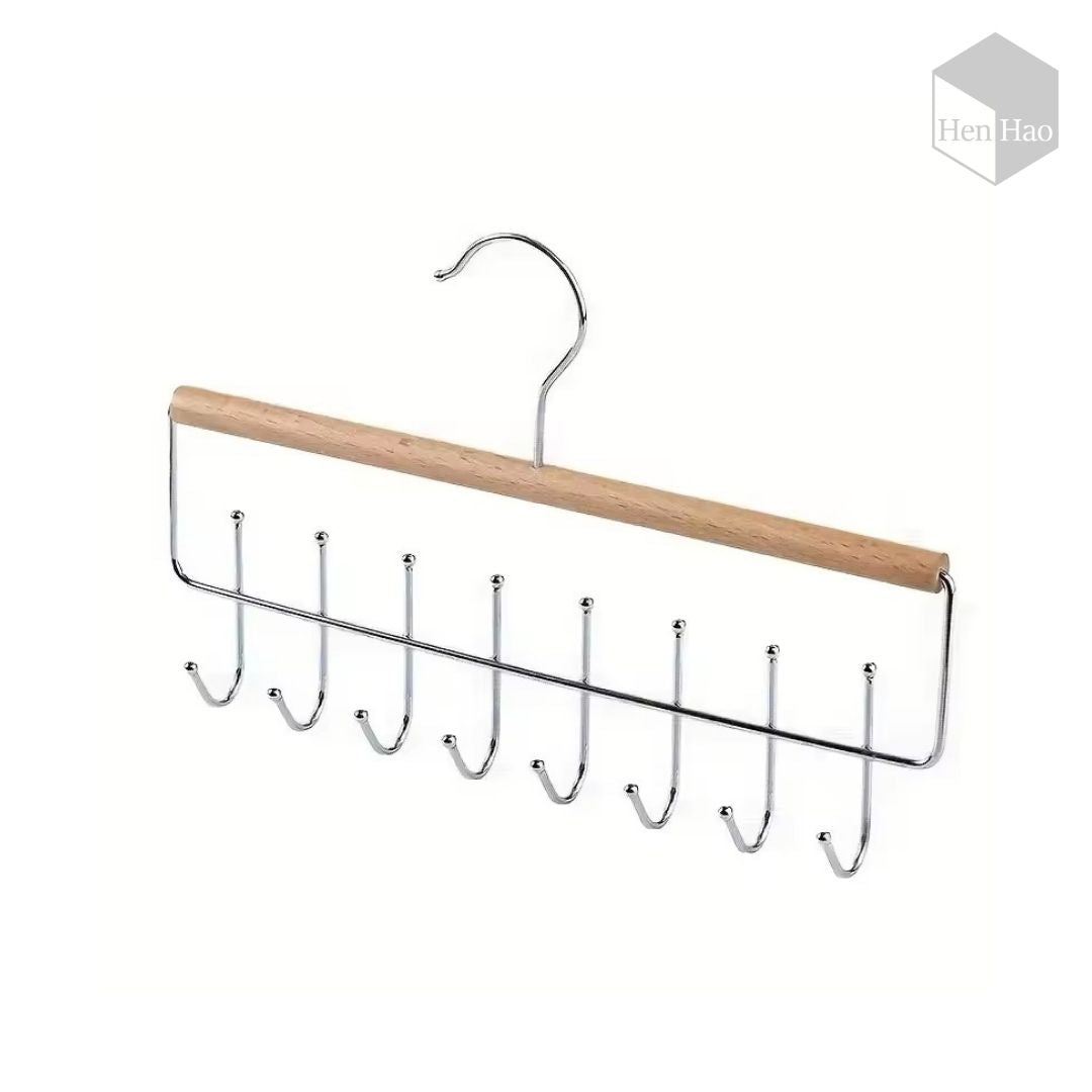 Colgador multiuso de madera