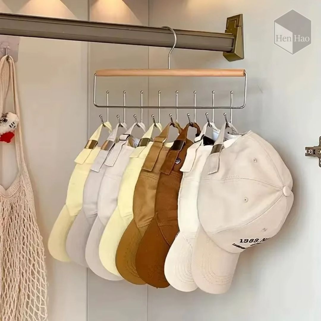 Colgador multiuso de madera