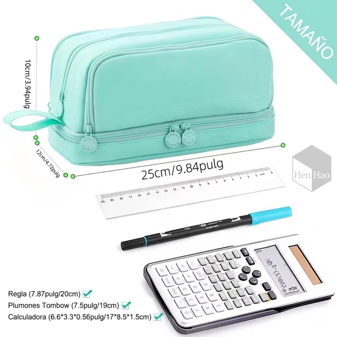 Estuche organizador de gran capacidad
