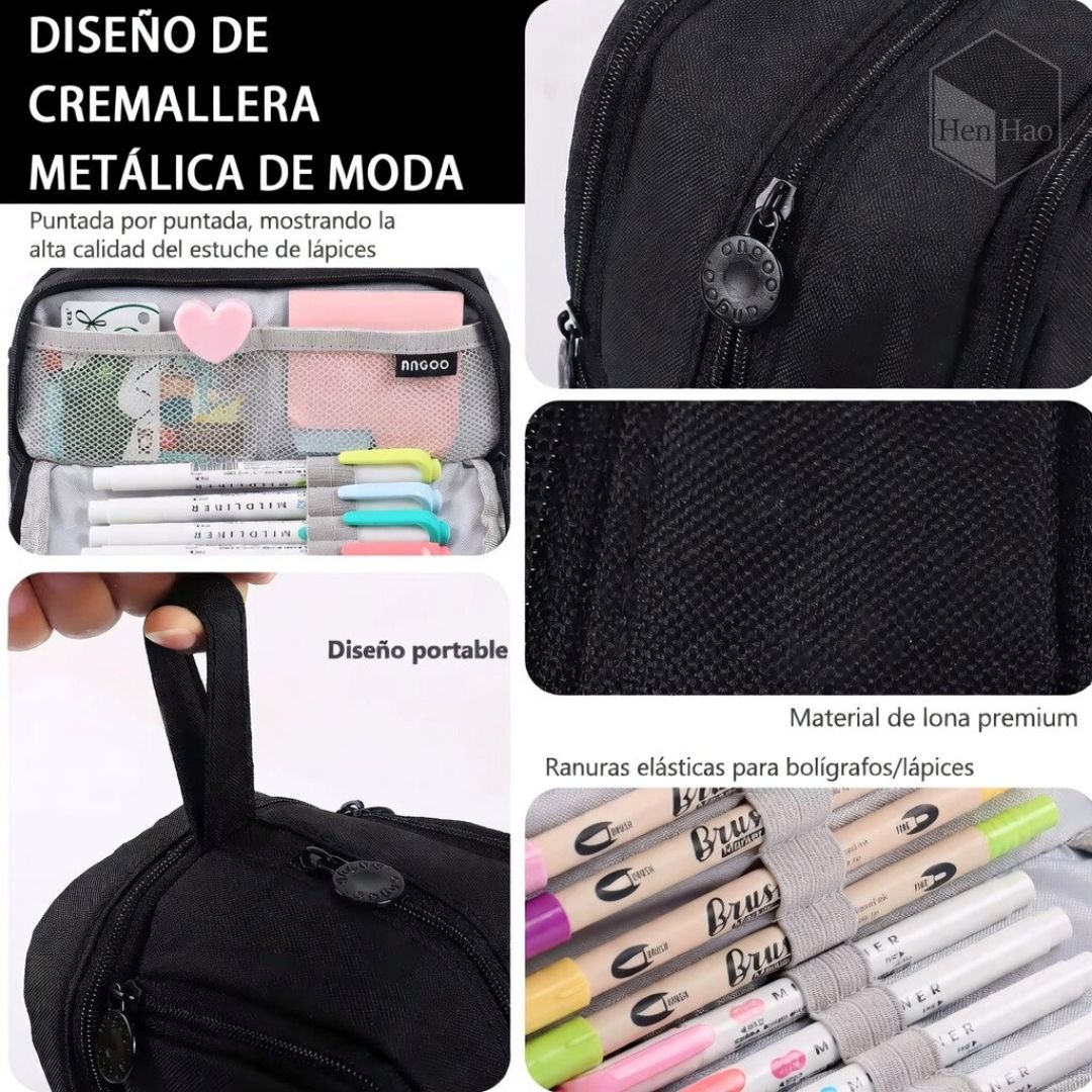 Estuche organizador de gran capacidad
