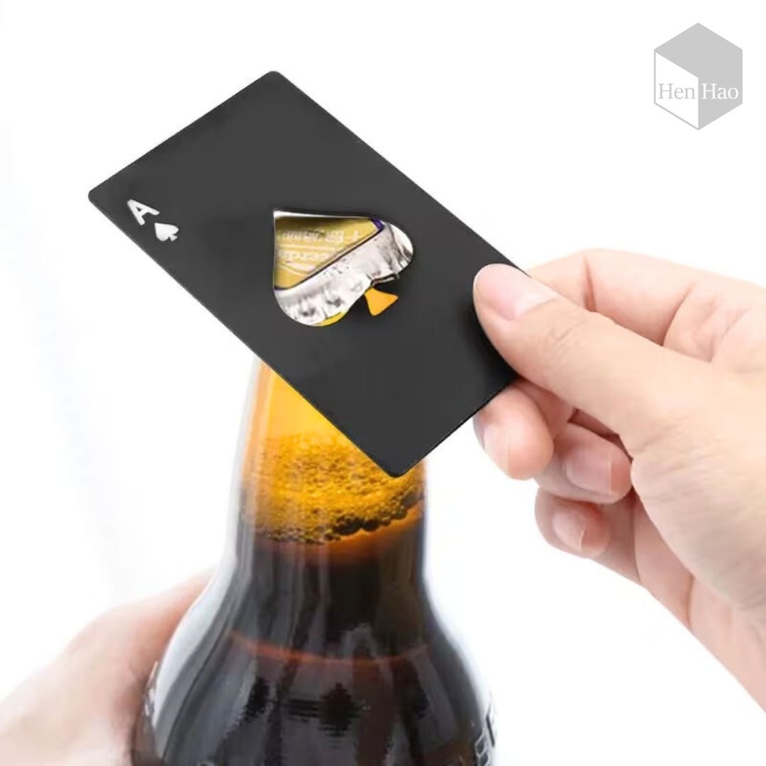 Abridor de botellas diseño naipes