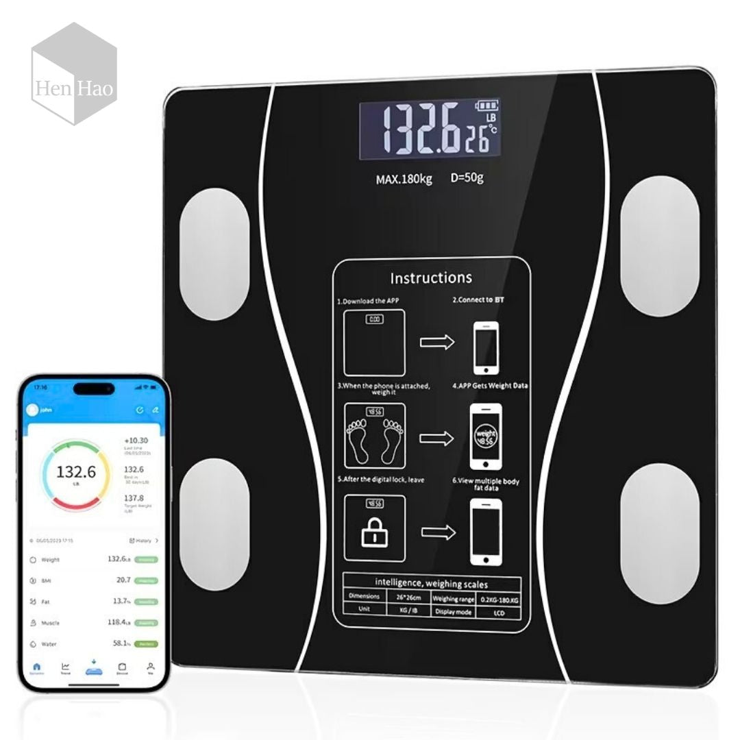 Balanza electrónica inteligente con app Bluetooth