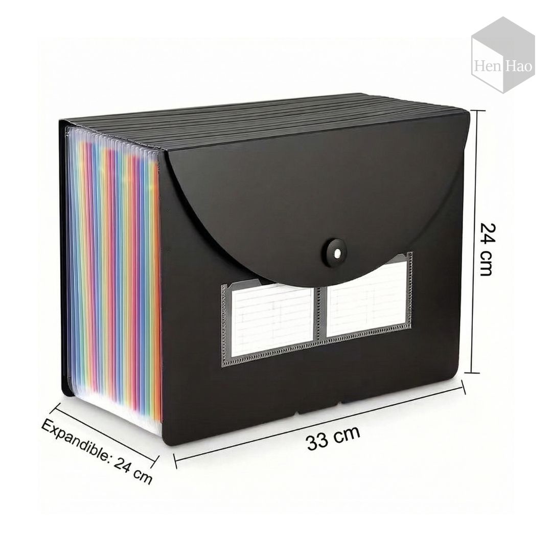 Archivador acordeón expandible de 25 compartimentos