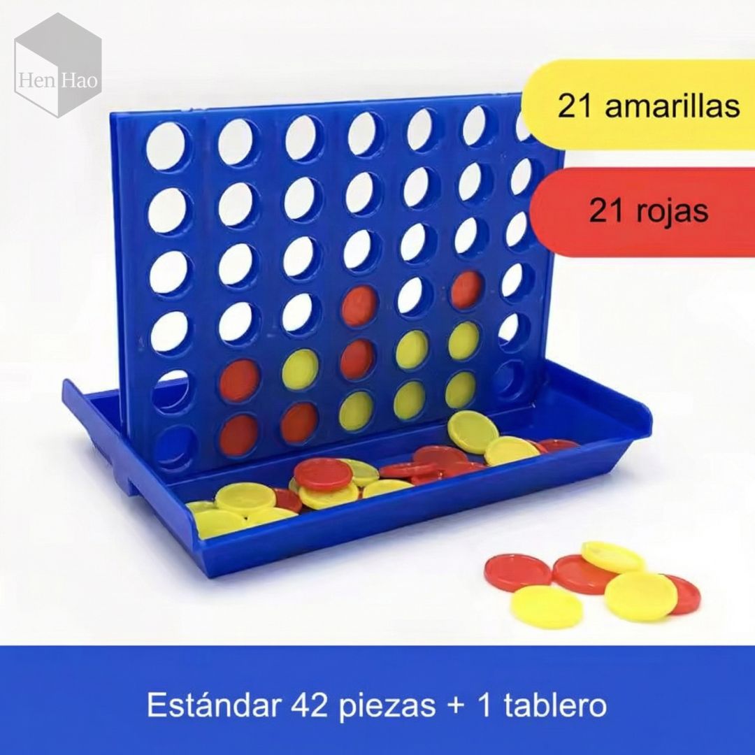 Juego de mesa tipo conecta cuatro